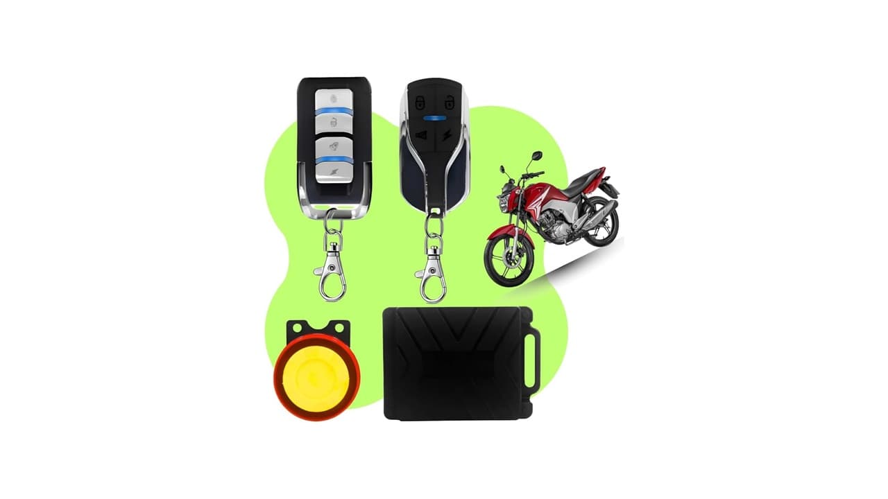 Melhor Alarme para Moto: 7 Opções com Partida Remota e Alta Proteção