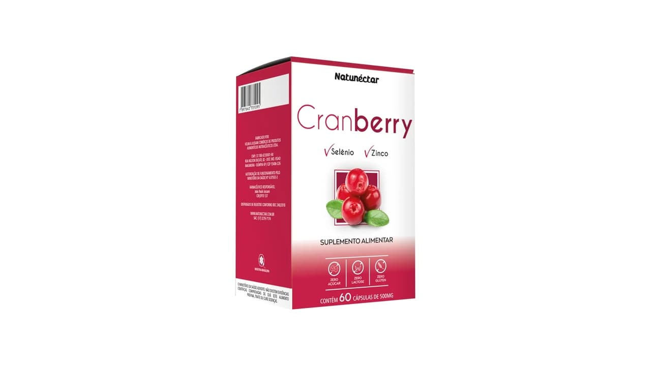 Qual a Melhor Cápsula de Cranberry para Saúde Urinária e Imunidade?