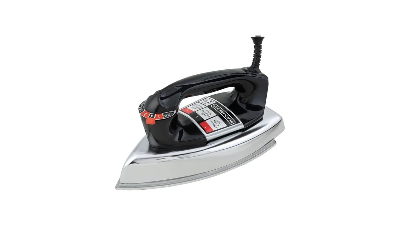 Melhor Ferro Black+decker: 7 Modelos com Vapor ou Seco para Escolher