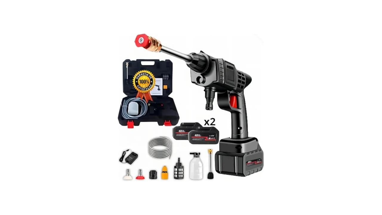 Melhor Lavadora de Alta Pressão a Bateria? 7 Modelos Potentes para Casa e Carro