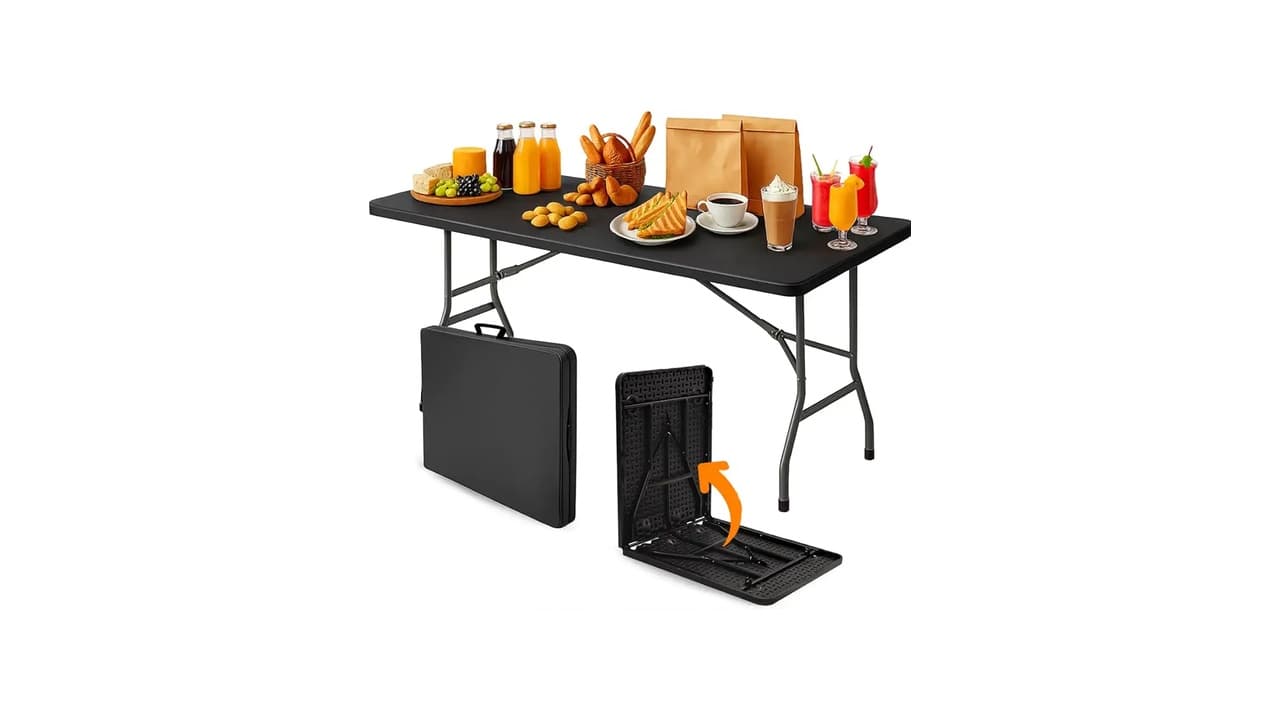A Melhor Mesa Dobrável: 8 Modelos Top para Festas, Camping e Uso Diário
