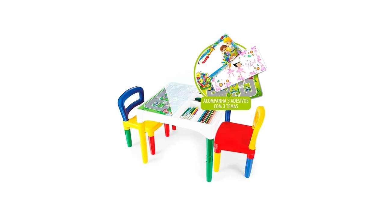 A Melhor Mesa Infantil: 8 Opções Didáticas para Brincar e Aprender