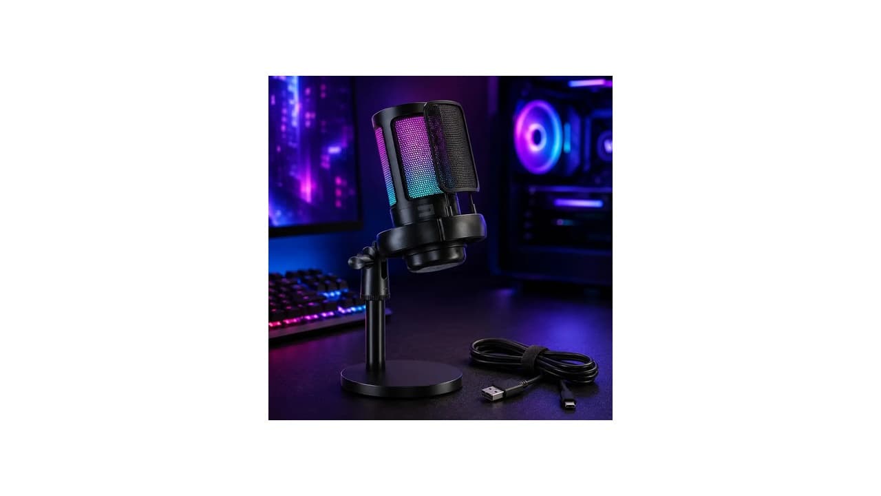 Melhor Microfone USB: 10 Modelos RGB com Tecnologia Pro para Games e Lives
