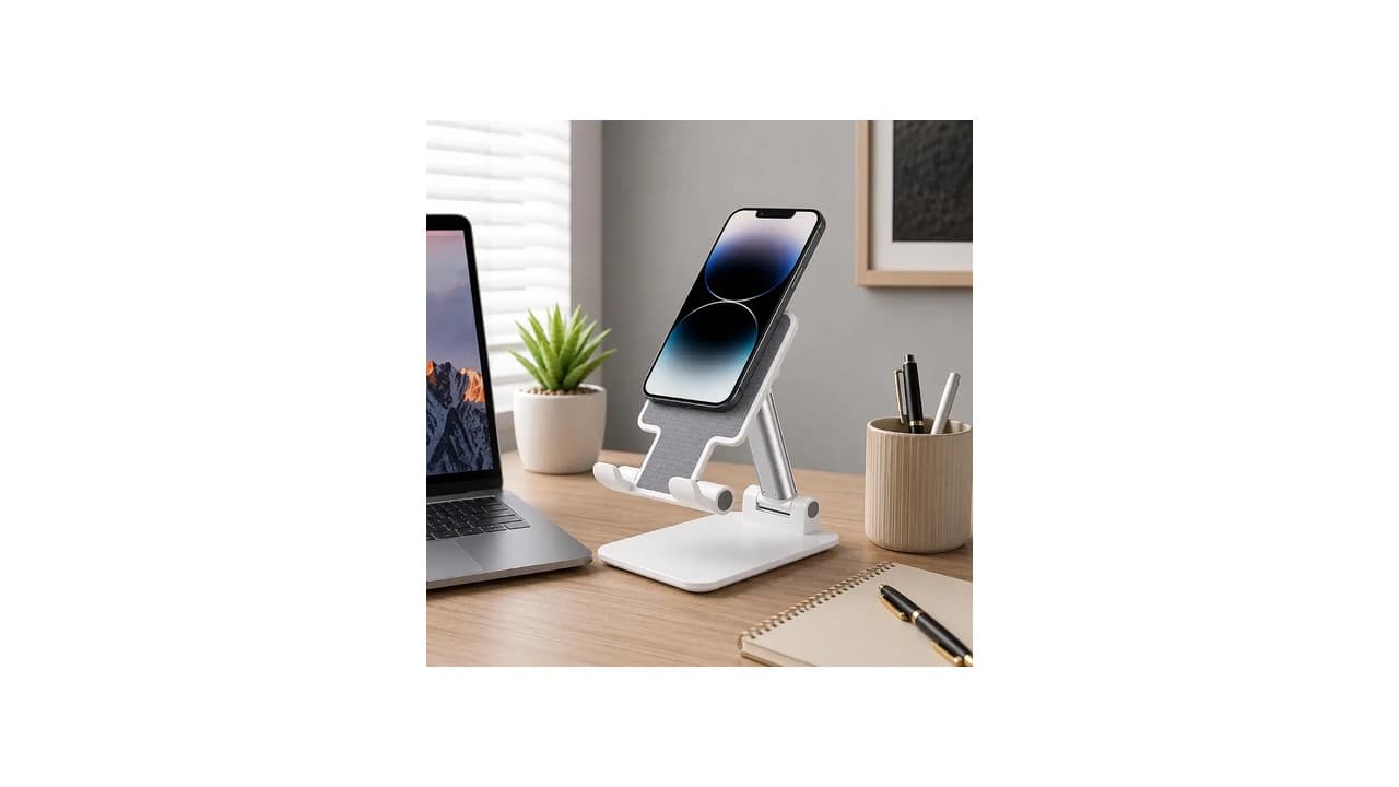 Melhor Suporte de Mesa para Celular: 7 Modelos com Base 360° e Dobráveis