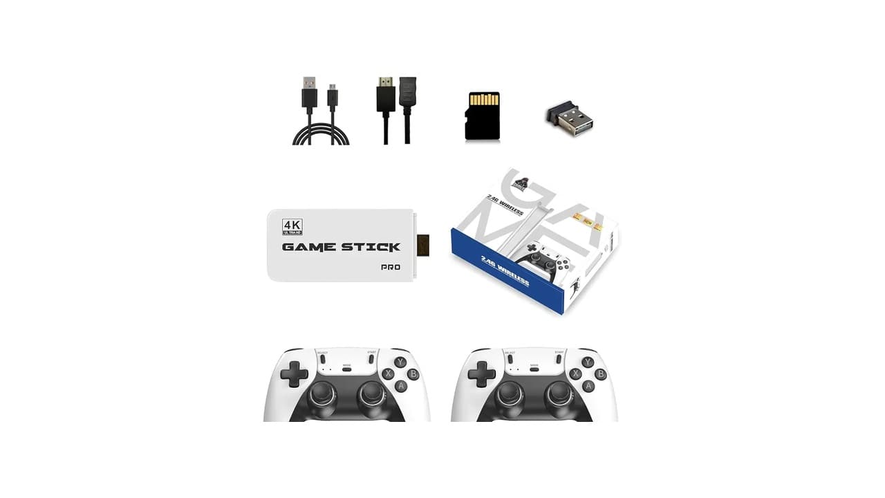 Qual a Melhor TV para Games Antigos? 10 Sticks Retrô com 4K e Suporte a 2 Jogadores