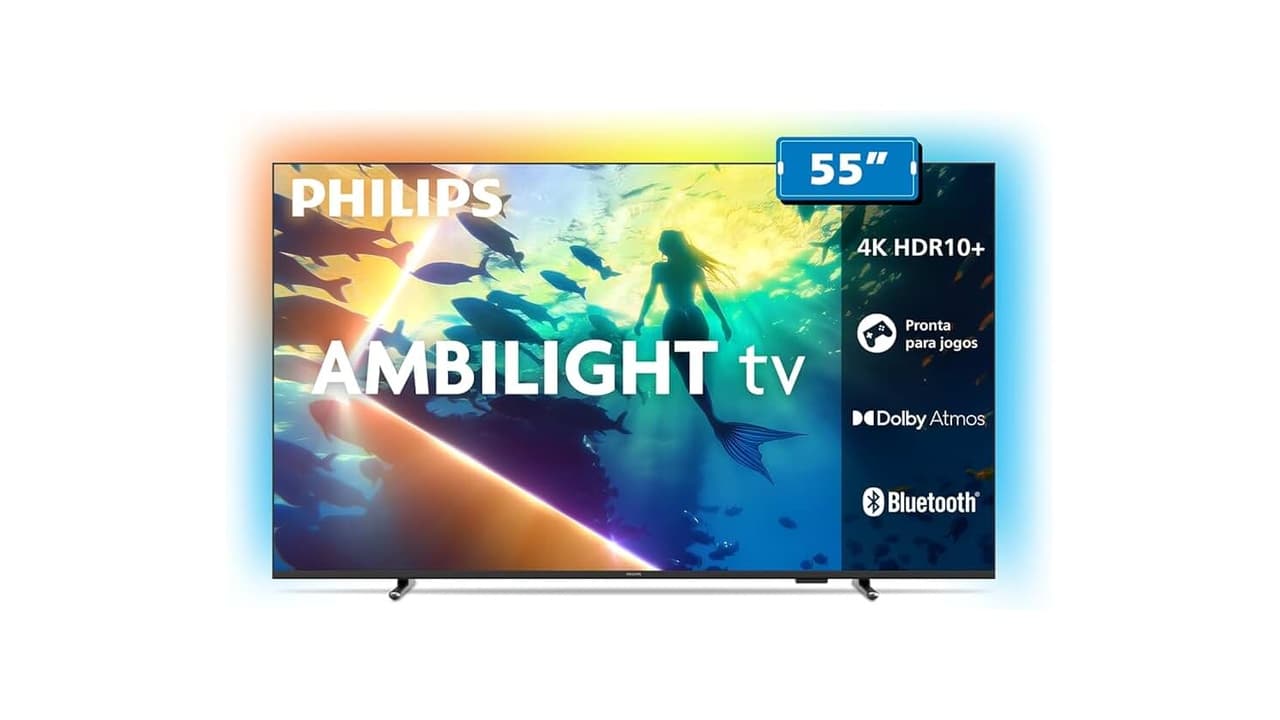 Qual a Melhor TV Philips? 15 Modelos com 4K, Ambilight e Dolby Atmos