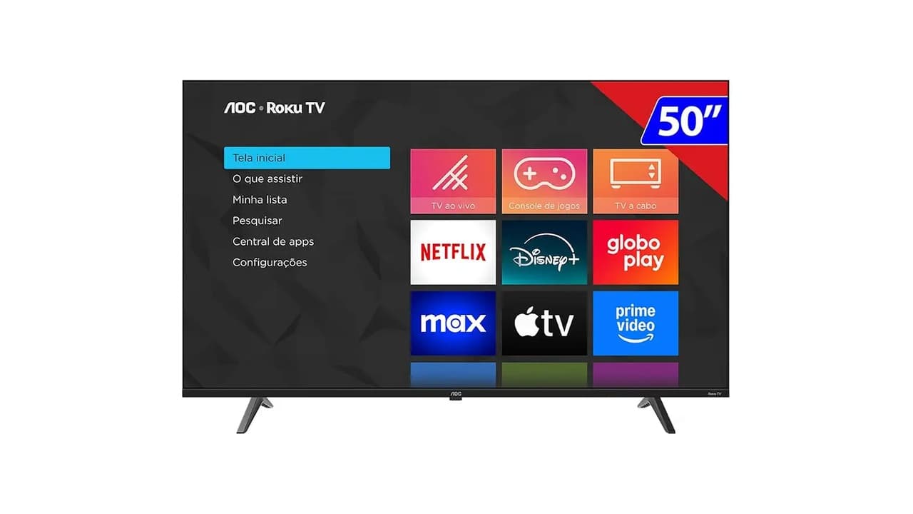 Qual a Melhor TV Smart 50 Polegadas? 9 Modelos com 4K, QLED e Dolby Atmos