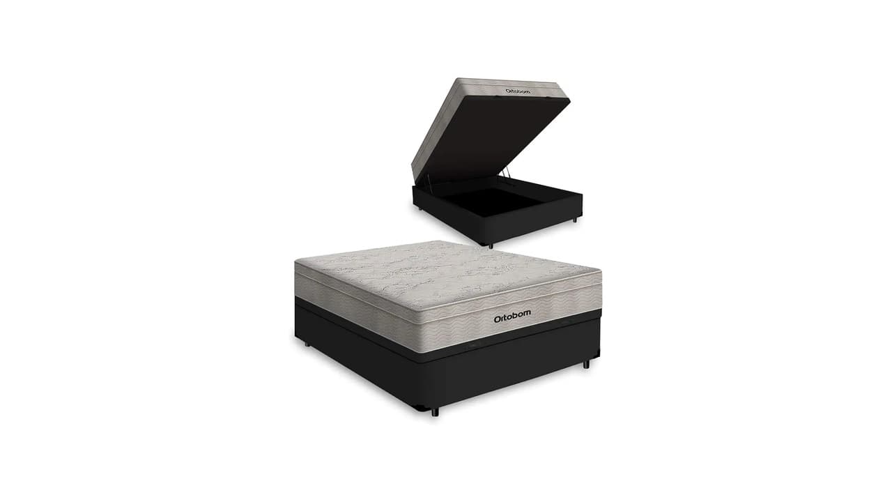 Melhor Cama Box Ortobom: 10 Modelos com Espuma e Molas Ensacadas