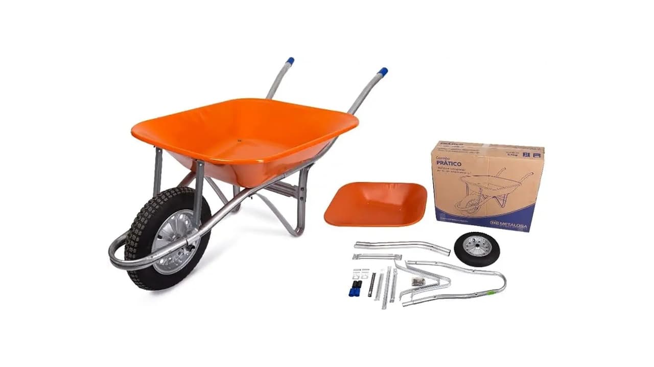 Melhor Carrinho de Mão: 8 Modelos Testados para Obras e Jardim