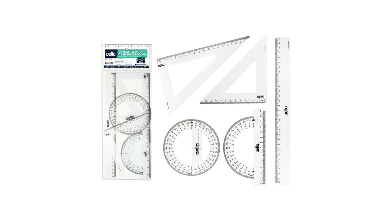 Melhor Esquadro Escolar: 7 Opções para Desenho Geométrico Perfeito