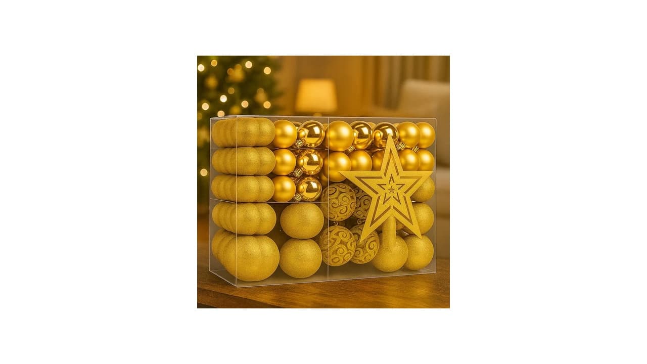 Melhor Kit de Enfeite de Natal: 10 Modelos que Transformam sua Decoração