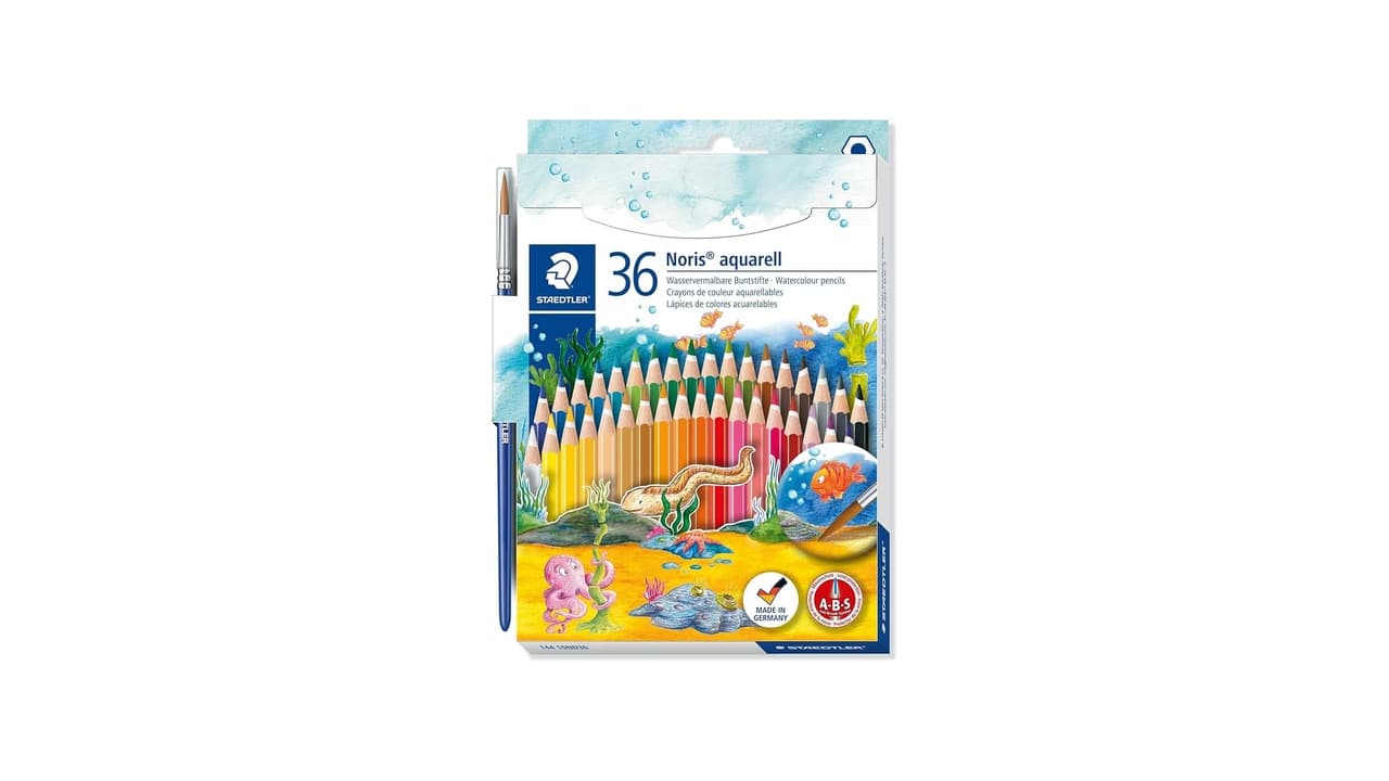 Melhor Lápis de Cor Aquarelável: 7 Opções com Pincel para Artistas