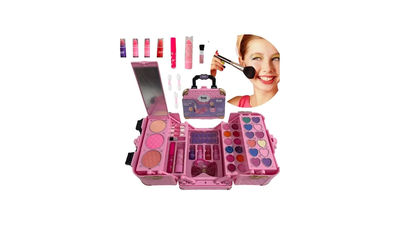 Melhor Maleta de Maquiagem Infantil: 10 Kits Seguros e Divertidos