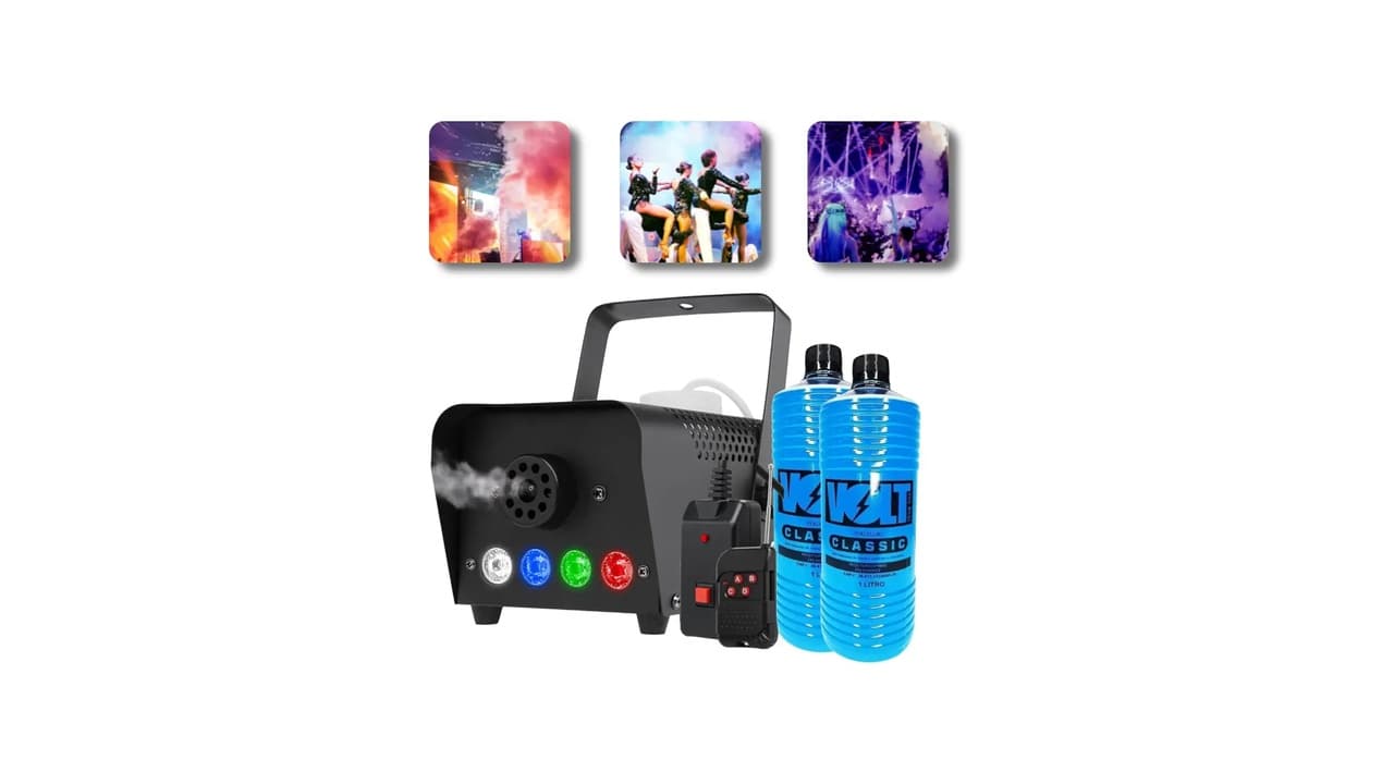 Qual a Melhor Máquina de Fumaça? 5 Modelos para Shows e Eventos