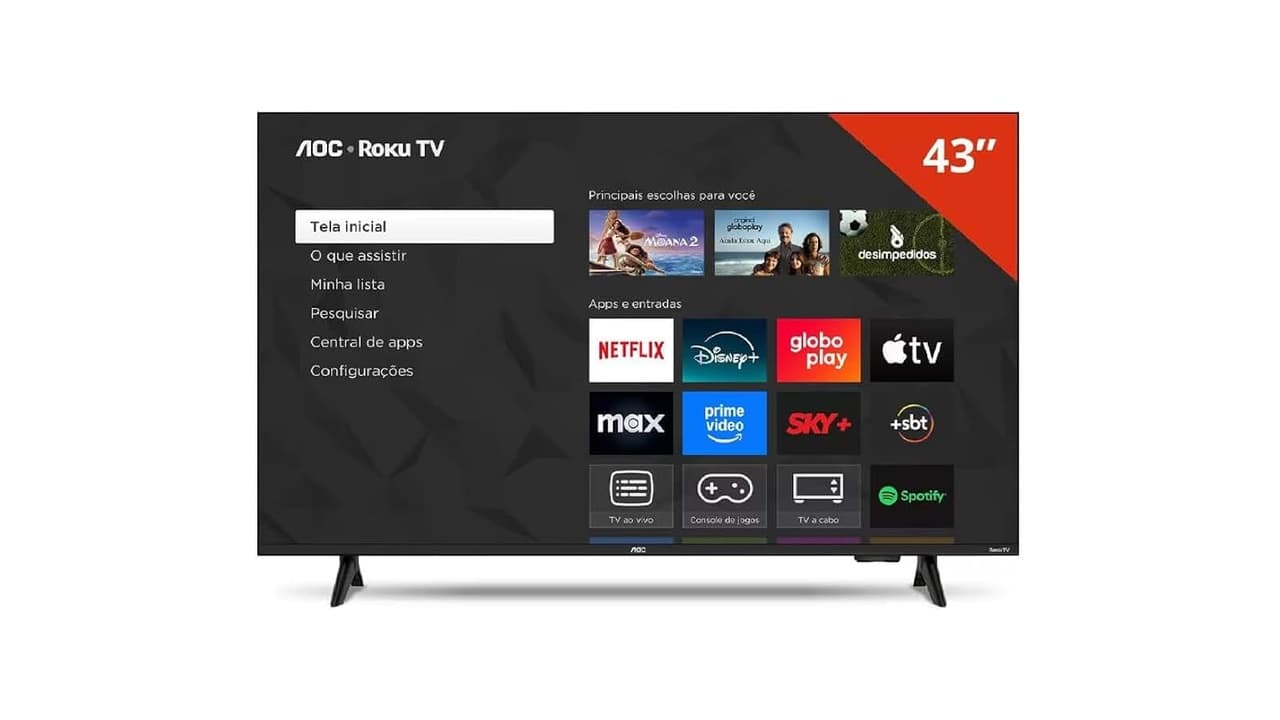 Melhor Preço TV 43 Polegadas: 7 Modelos com Custo-Benefício Excepcional