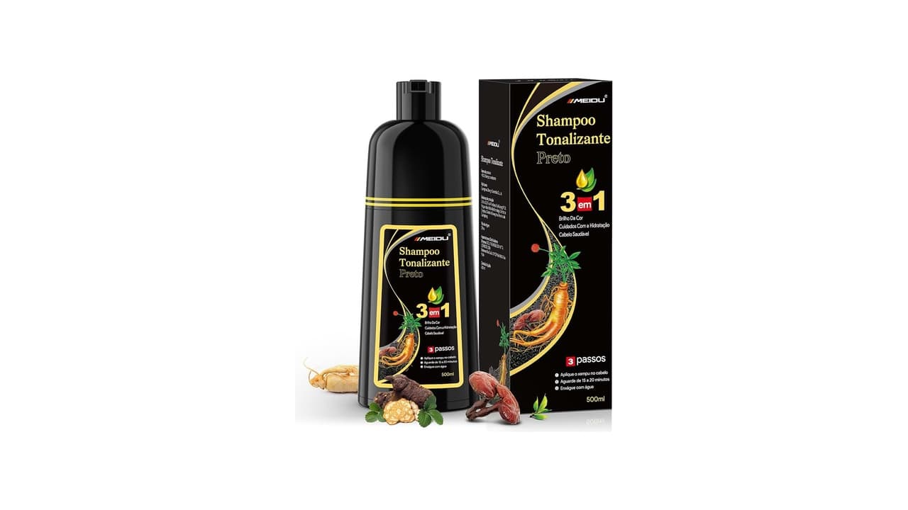 Melhor Shampoo Tonalizante Preto: 8 Opções para Cabelos Grisalhos e Brilho Intenso