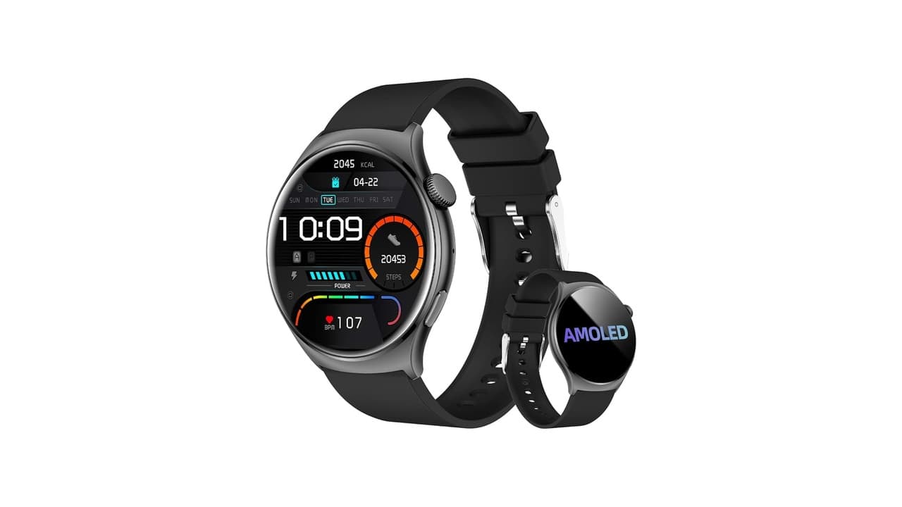Melhor Smartwatch Redondo: 10 Modelos com Tela AMOLED e GPS para Saúde
