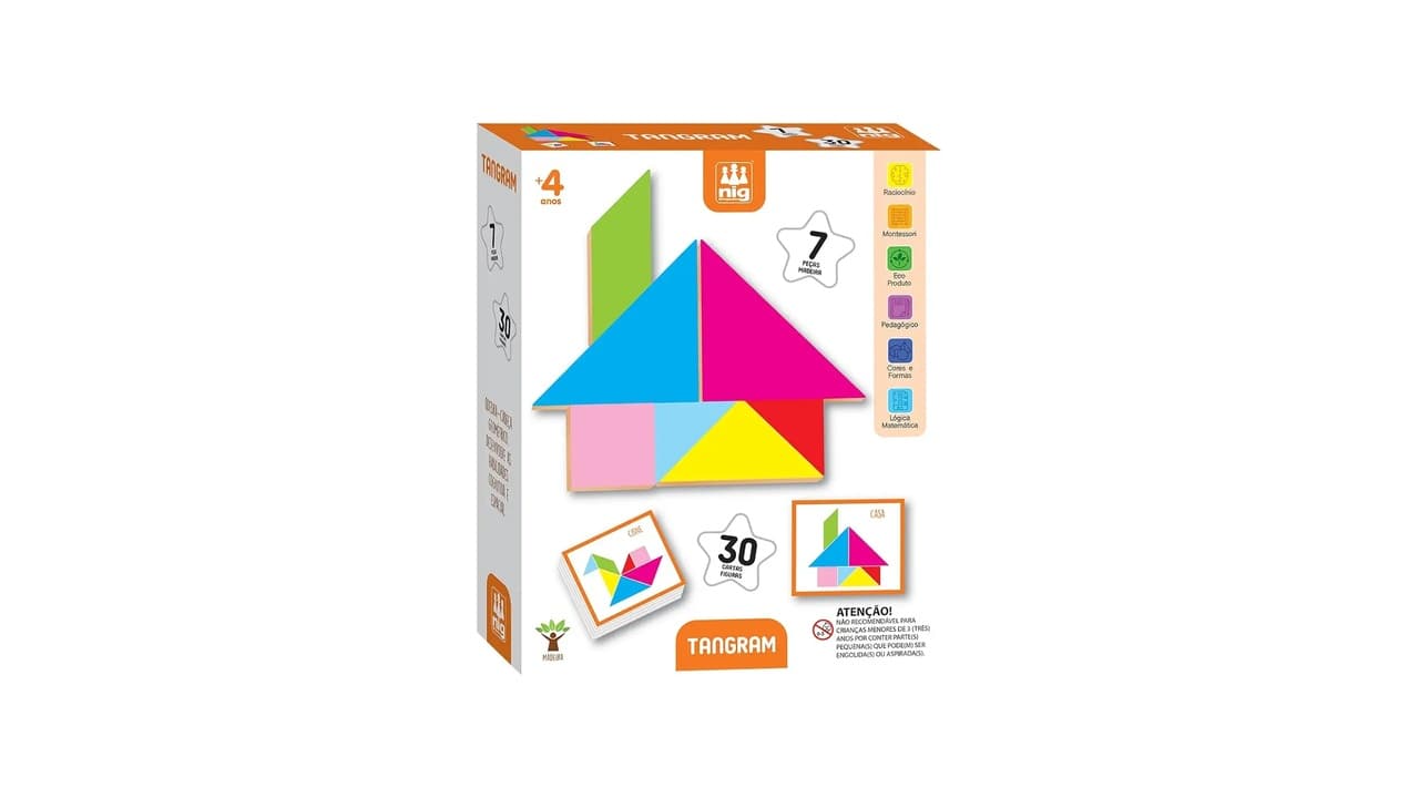 Melhor Tangram: 7 Modelos que Desafiam a Mente e Educam
