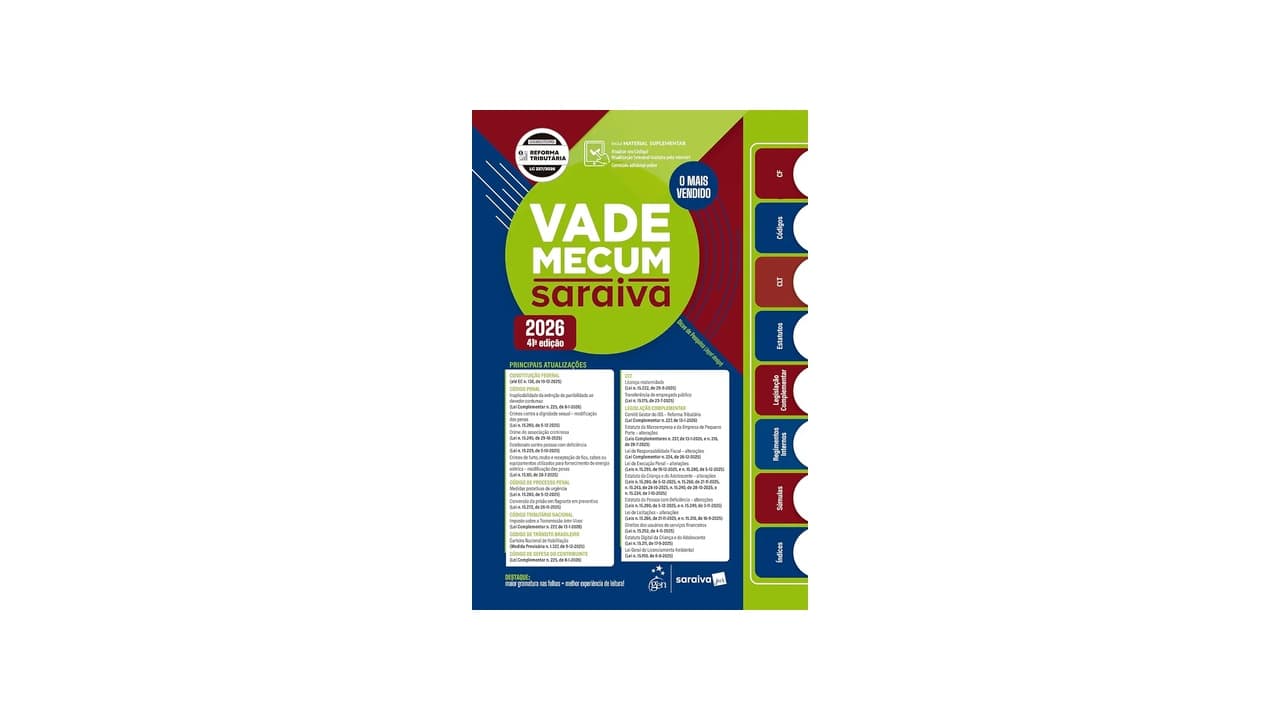 Melhor Vade Mecum: 10 Opções para Advogados e Estudantes